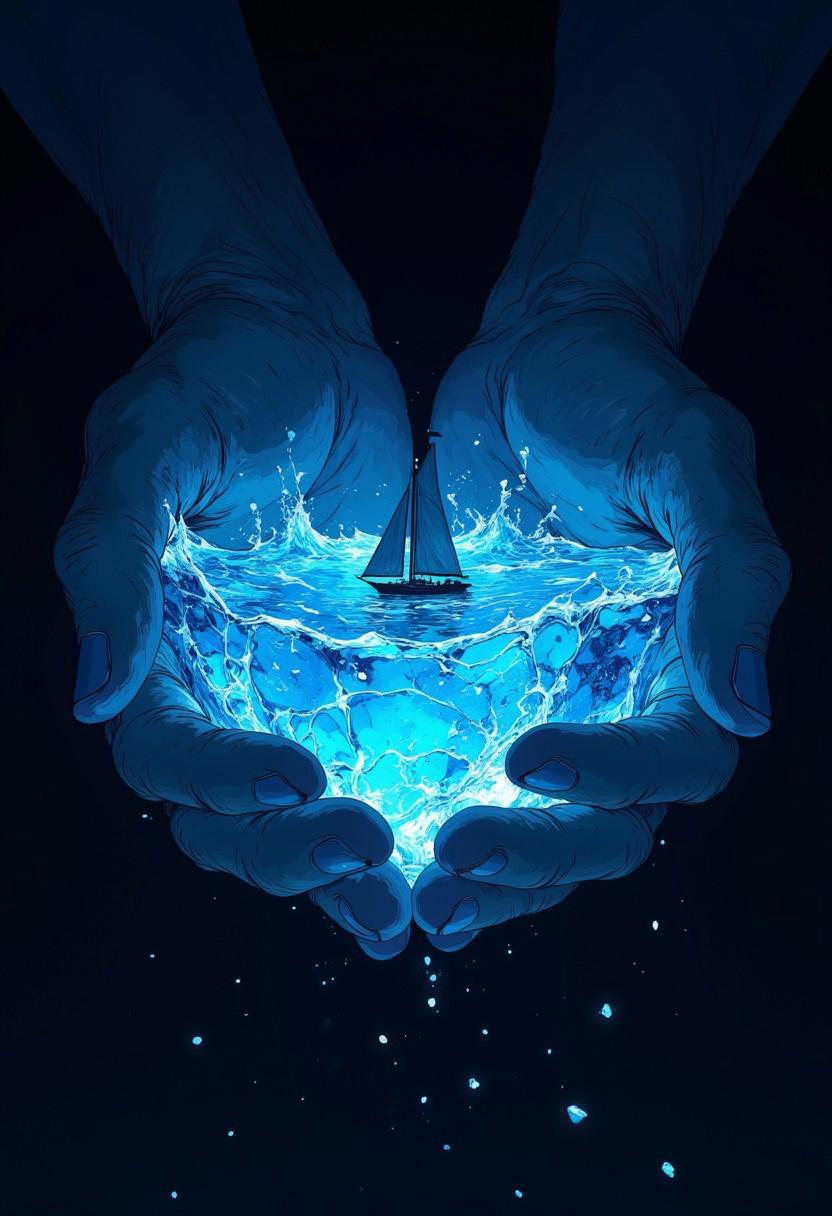 AI-generated live wallpaper - animated background